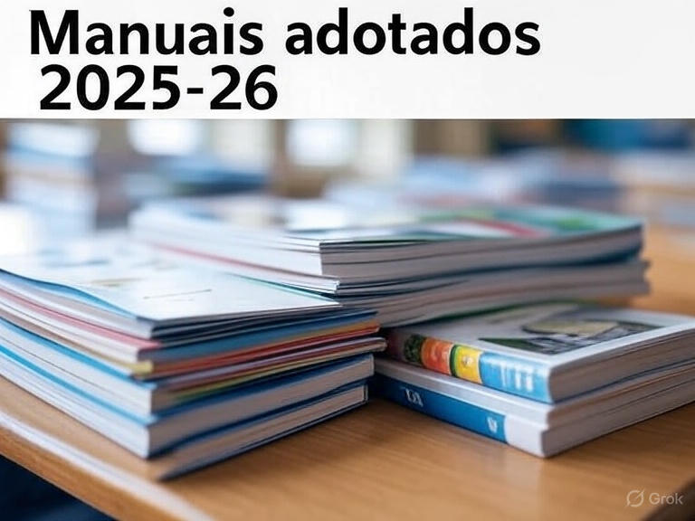 Manuais adotados 2025/26